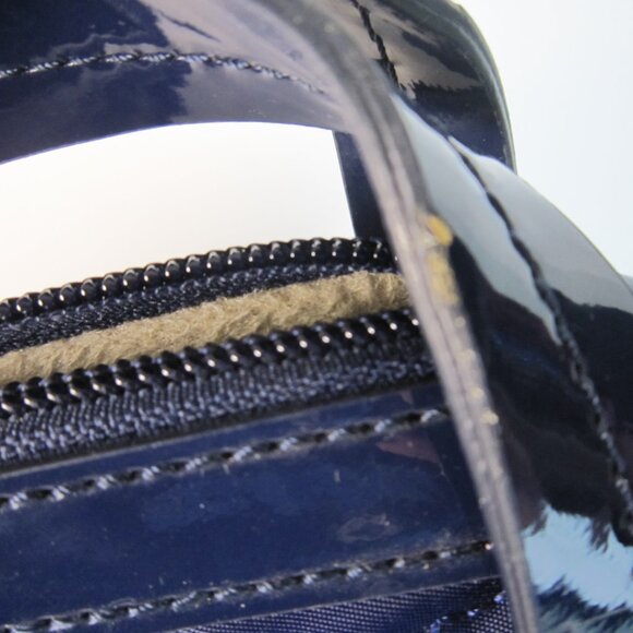 STELLA & DOT Dark Blue Nylon Tote Handbag - Picture 3 of 11